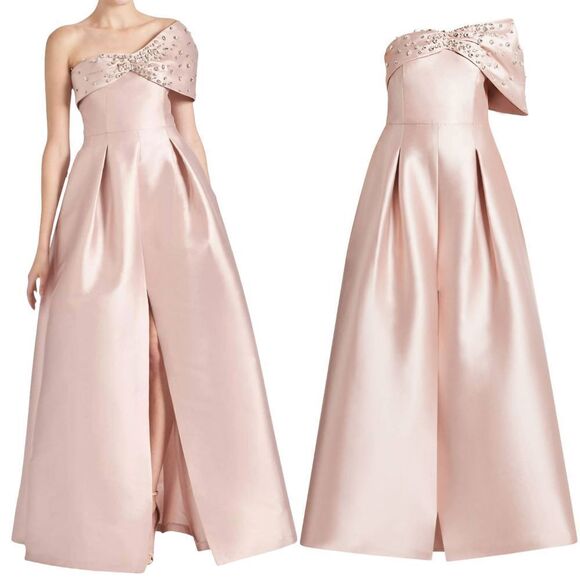 Sachin + Babi Dresses & Skirts - Sachin & Babi NEW Delilah Crystal Embellished Gown in Silver Peony $1,095 Sz 10‎